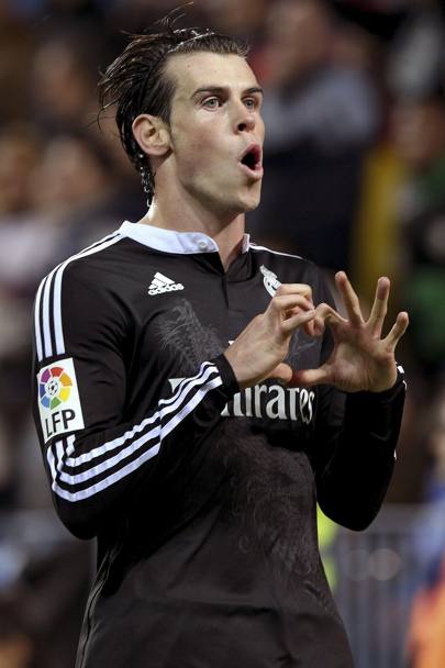 Gareth Bale (Real Madrid)  ottavo con 15 gol. Epa